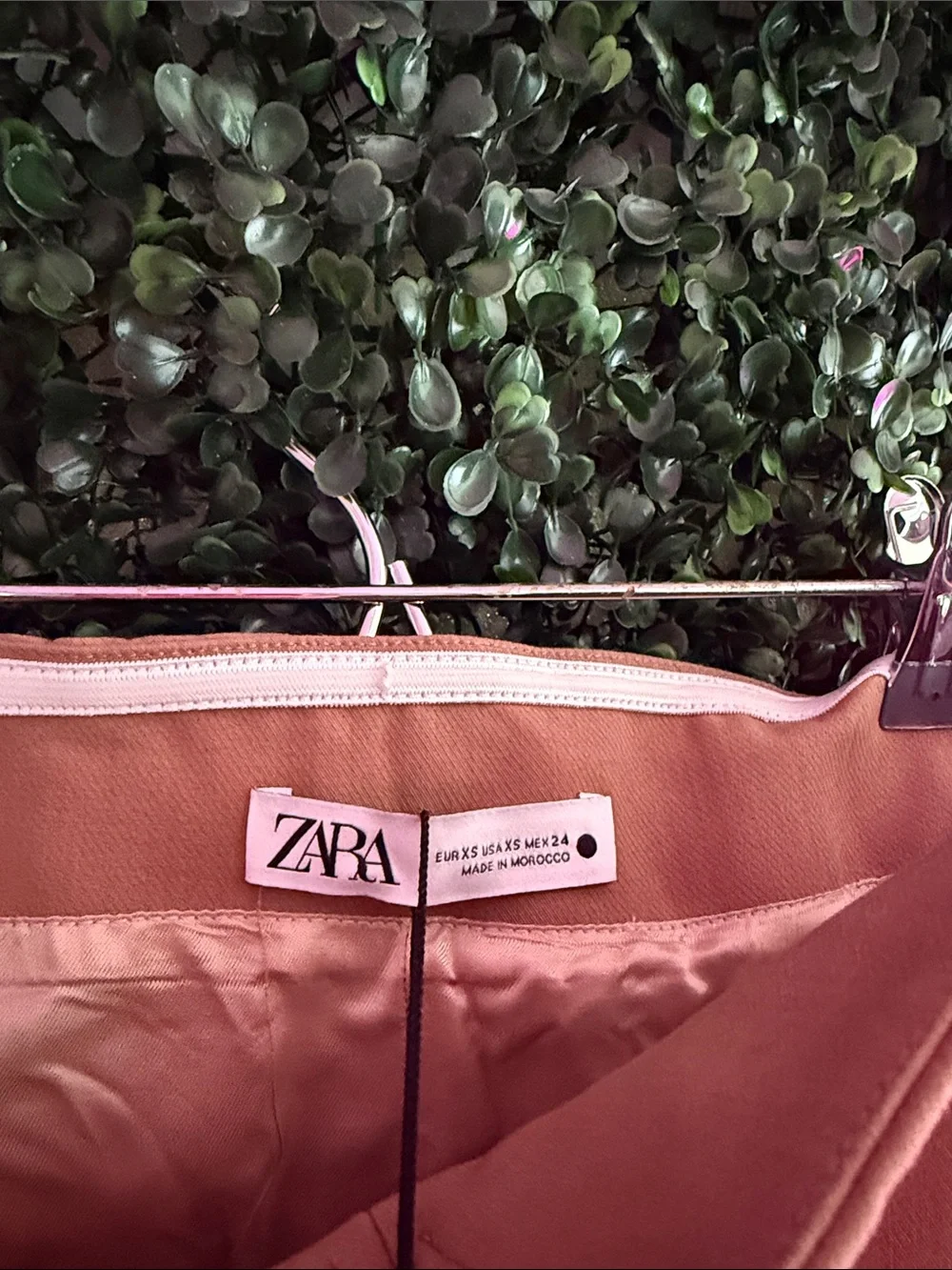 NWT - Strapless Tan Corset-Style Tube Top